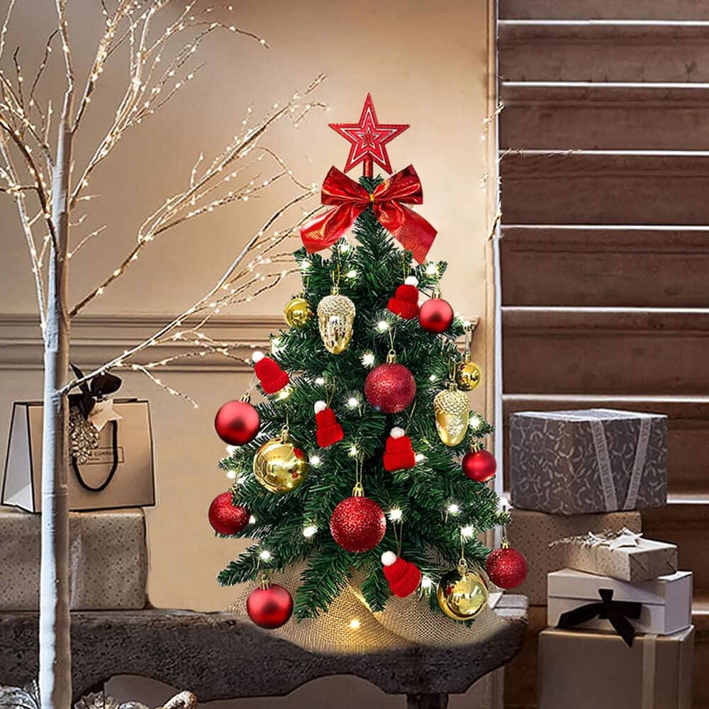 Exquisite Christmas Tree with LED Lights