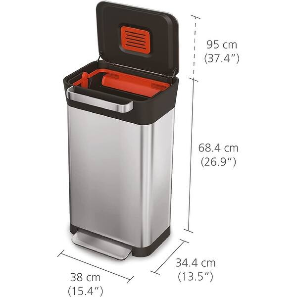 Intelligent Waste Titan Trash Can Compactor, 8 gallon / 30 liter