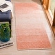 preview thumbnail 71 of 84, SAFAVIEH Handmade Flatweave Montauk Geert Cotton Rug 2'3" x 11' Runner - Orange/Ivory - Runner