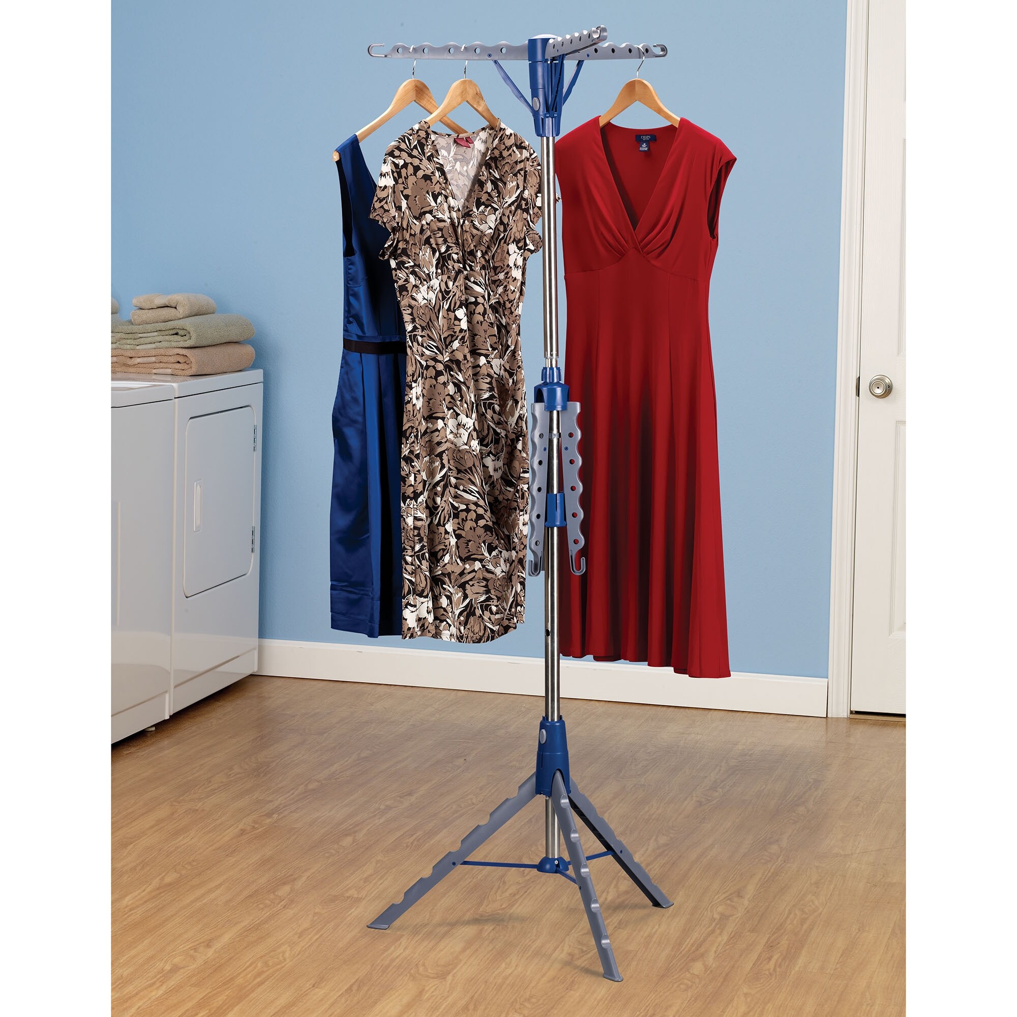 2 tier best sale tripod drying rack