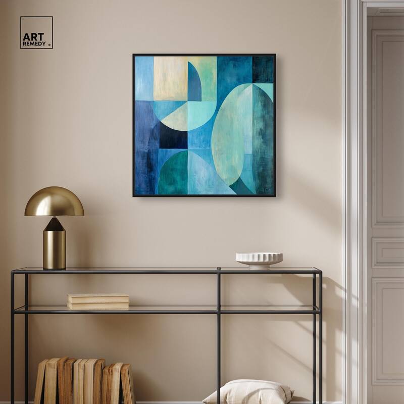Color Blocks II Canvas by Art Remedy