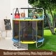 preview thumbnail 24 of 39, Kids Trampoline, Adjustable Toddler Trampoline with Safety Enclosure