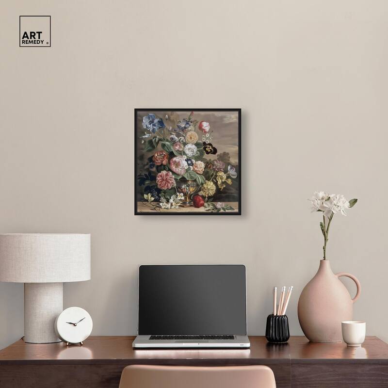 Classical Dream Vase II Canvas by Art Remedy