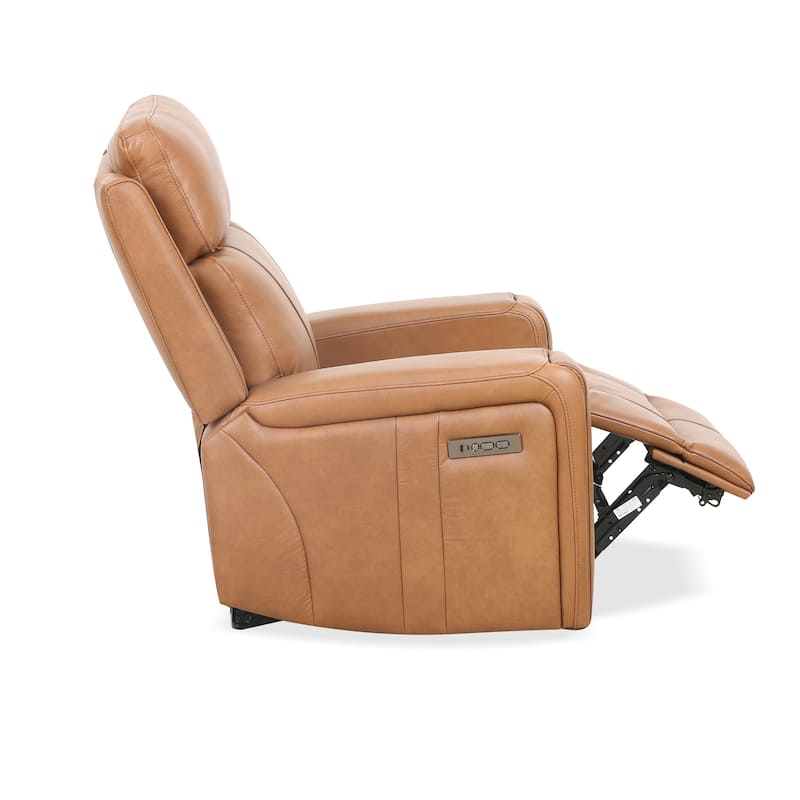 Cavron Leather Match Power Glider Recliner
