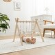 preview thumbnail 17 of 18, Wooden Baby Play Gym Set, Interactive Activity Center by Comfy Cubs