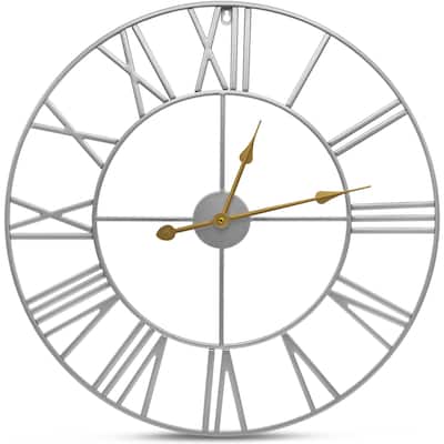 Sorbus 24" Oversized Wall Clock (Roman)