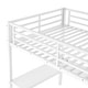preview thumbnail 20 of 74, Kids Loft Bed Metal Frame Bed with Wardrobe, L-shaped Desk and Storage Stairs, High Loft Bed with LED, USB and Adjustable Shelf
