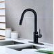 preview thumbnail 7 of 45, Ultra Faucets Euro Collection Single-Handle Kitchen Faucet With Pull-Down Spray