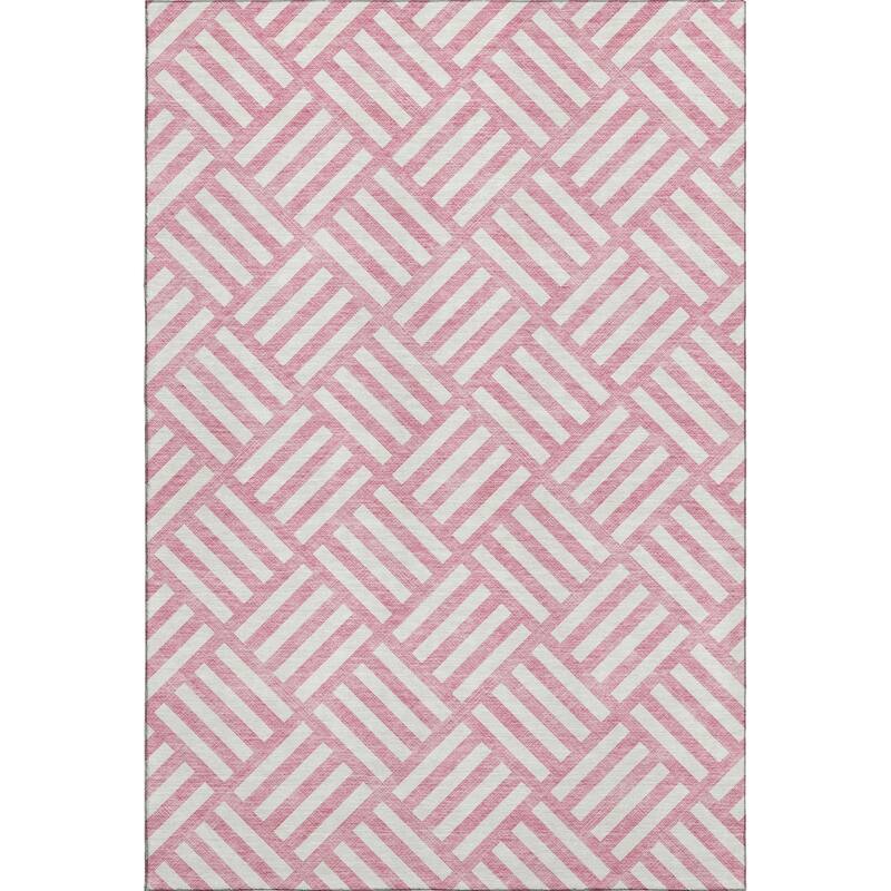 Premium Washable Super Soft Contemporary Mosaic Mayfield Rug
