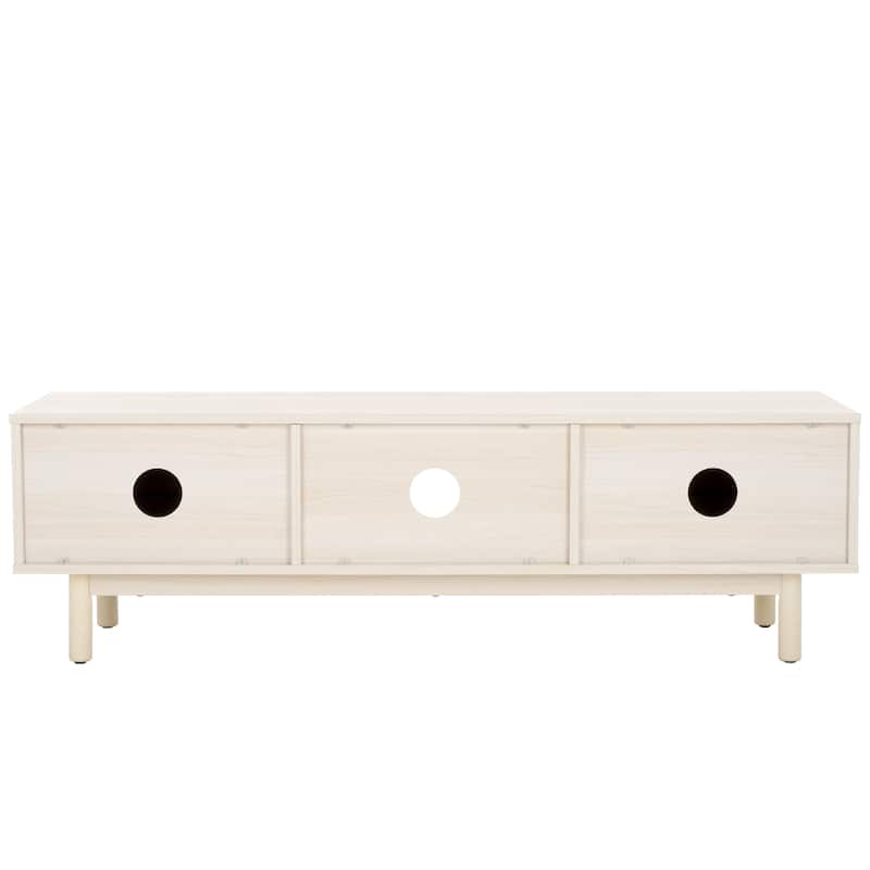 SAFAVIEH Home Aino 2 Door Media Stand - 53Wx15Dx16H