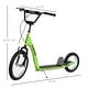 preview thumbnail 6 of 6, Aosom Youth Scooter Kick Scooter for Kids 5+ with Adjustable Handlebar 16" Front and 12" Rear Dual Brakes Inflatable Wheels