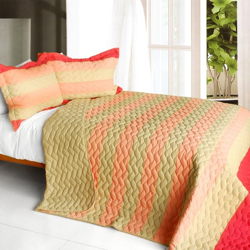 Champagne quilted throw deals