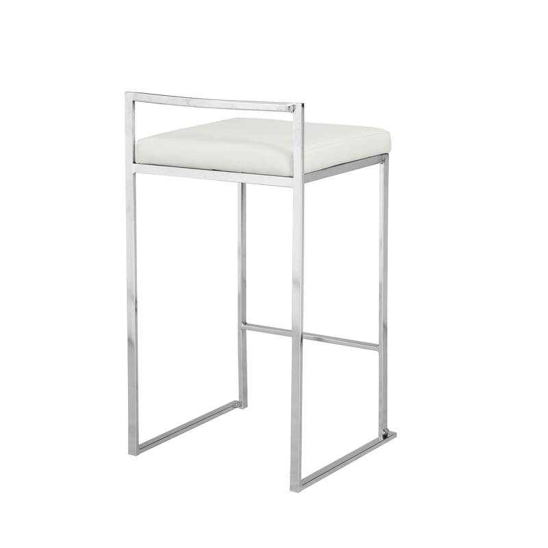 Valerius 25.25 Inch Upholstered Counter Stool