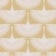 preview thumbnail 2 of 13, Tempaper Feather Flock by Genevieve Gorder Peel and Stick Wallpaper 15 sq. ft. - Golden Mustard