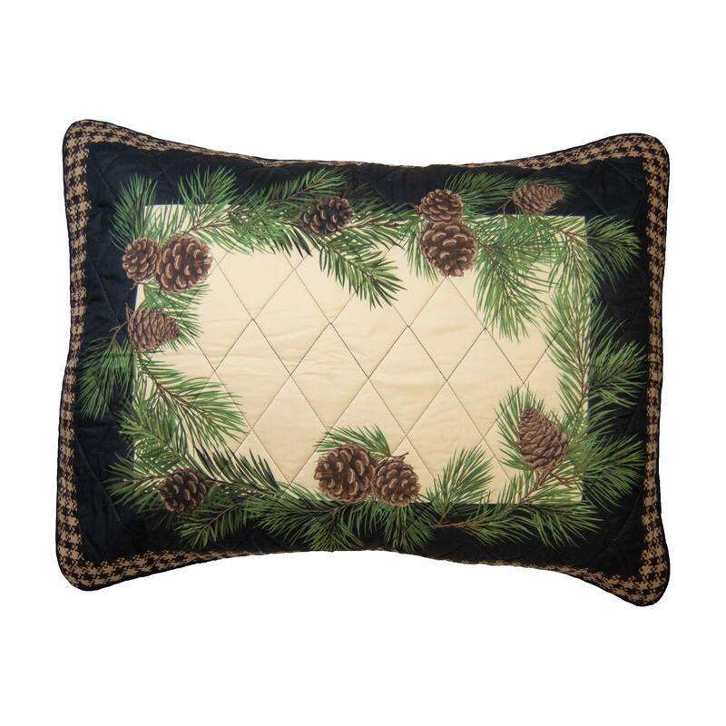Donna Sharp Cardinal Pine 3PC Quilt Set