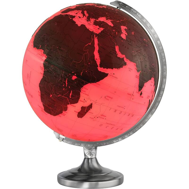 Kristian Illuminated Desktop World Globe