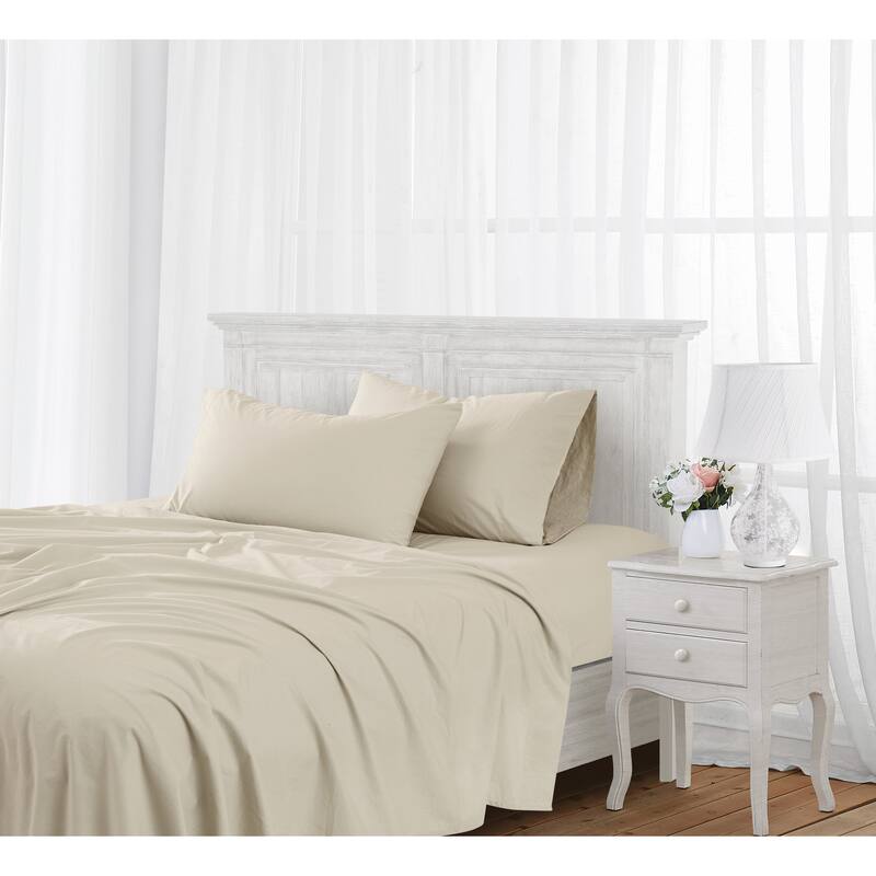 The Farmhouse by Rachel Ashwell Washed Solid Cotton Sheet Set