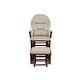 preview thumbnail 10 of 15, Glider and Ottoman with Wood Frame, Nursery Glider