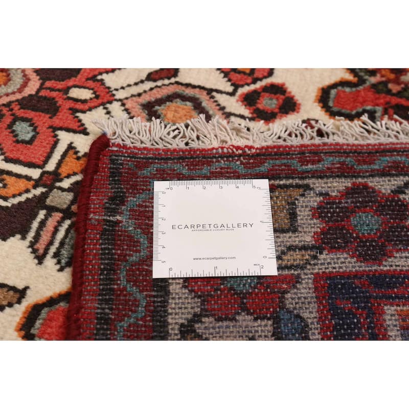 ECARPETGALLERY Hand-knotted Andelz Red Wool Rug - 3'5 x 4'9
