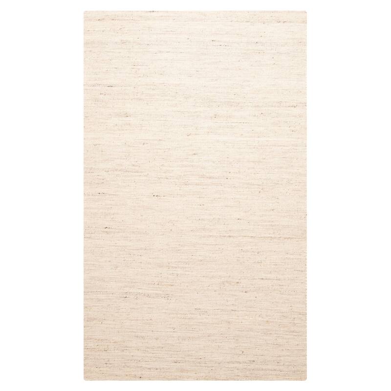 ECARPETGALLERY Braid weave Sienna Tan Wool Rug - 5'0 x 8'1