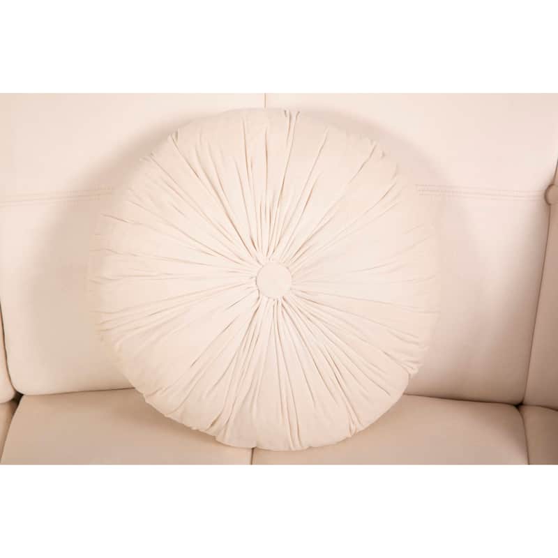 Velvet Curved sofa 3 Seats Symmetrical Modular legless sofa Corner Sectional Round couches - 127''