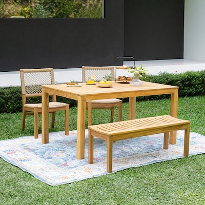 Cambridge Casual Paxton 4-piece Teak Outdoor Dining Set