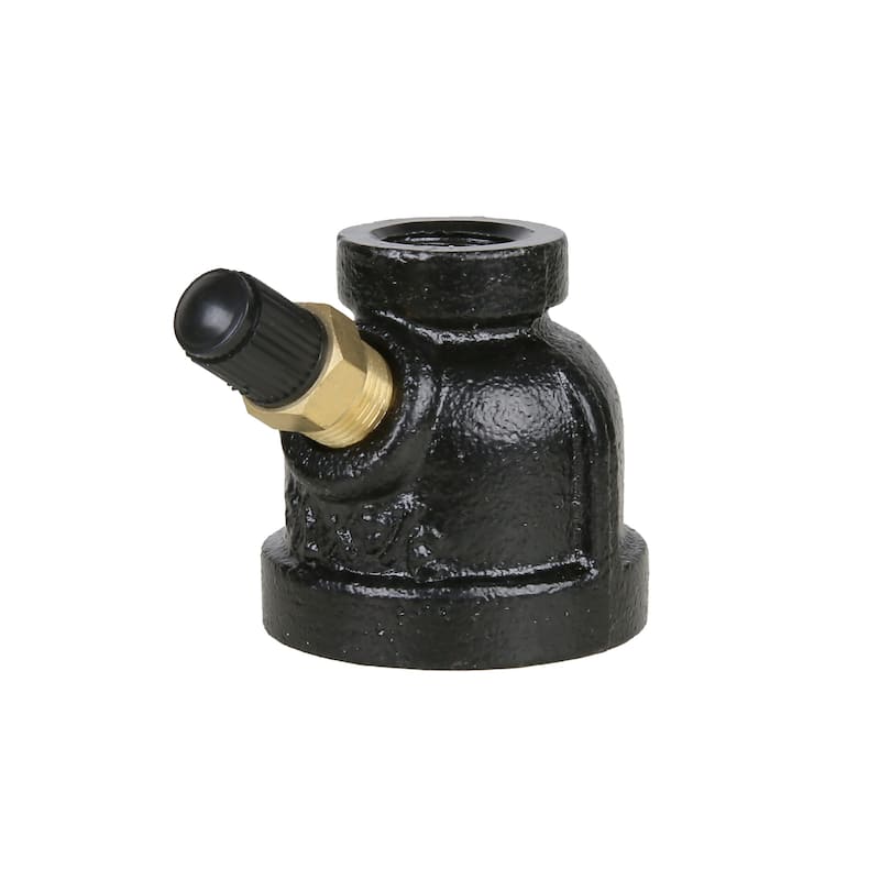 Jones Stephens G66002 3/4" Gas Test Gauge Body with Valve - Bell Style