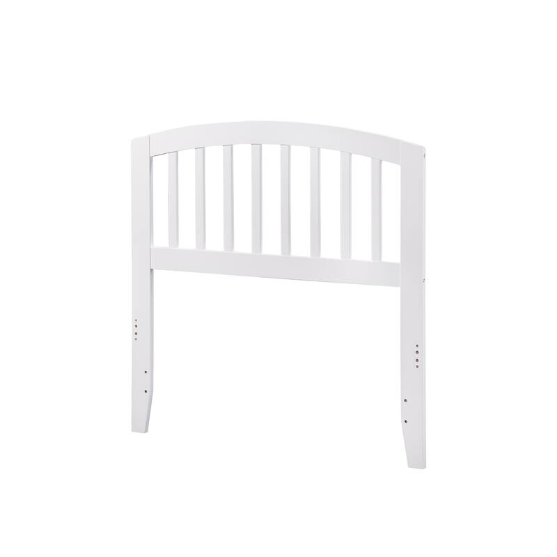 Richmond Headboard with USB Charging Station - White - Twin