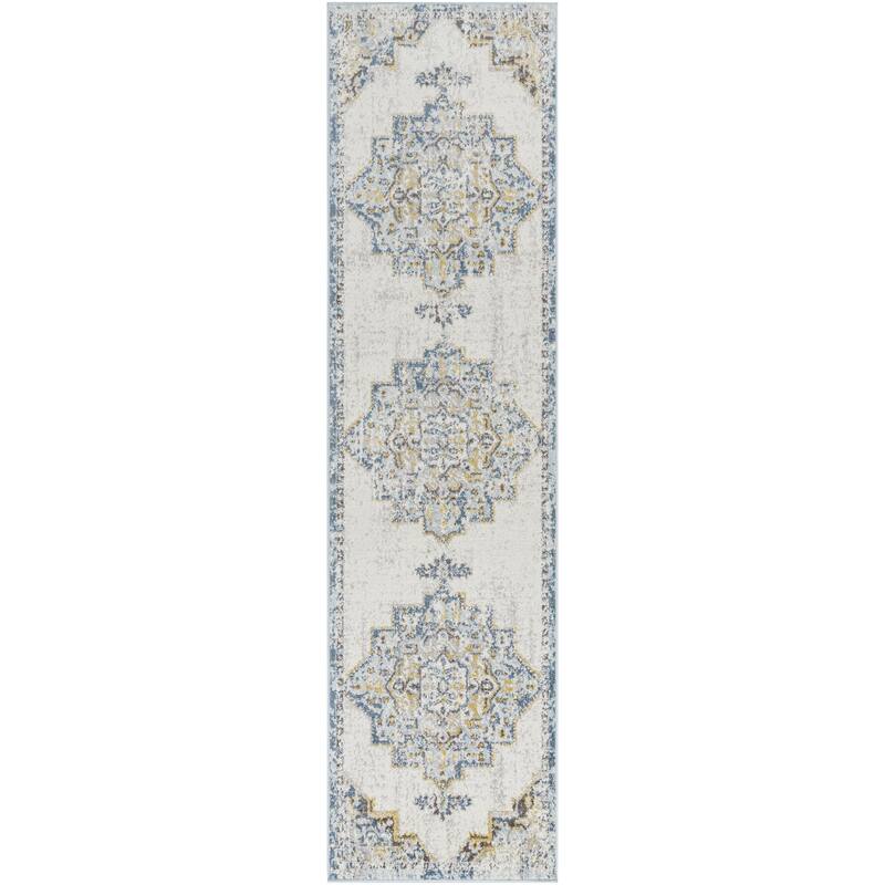 Livabliss Ankara Traditional Medallion Area Rug