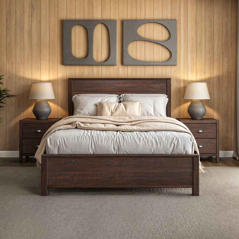 Standard Baja Bed - Walnut - Queen