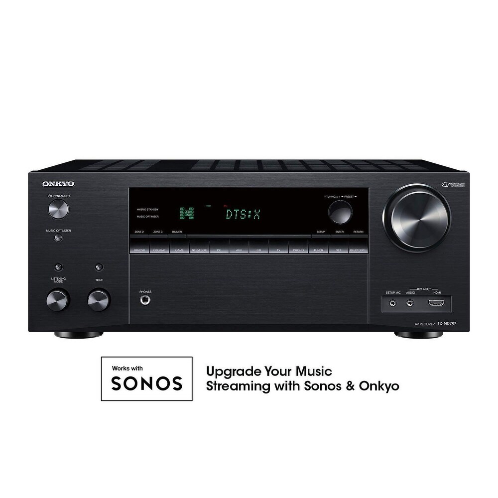 Onkyo Tx Nr787 Thx Certified 9 2 Channel Network A V Receiver
