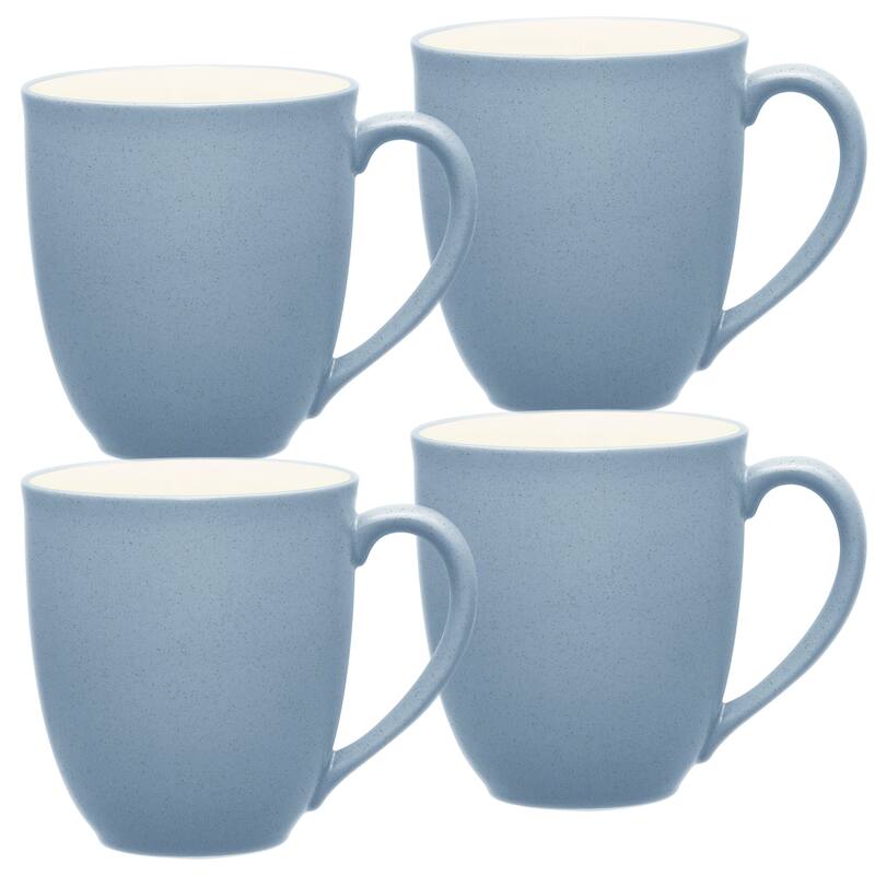 Noritake Colorwave Set Of 4 Mugs, 12 Oz. - Ice