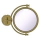 preview thumbnail 4 of 26, Allied Brass 8 Inch Wall Mounted Make-Up Mirror 5X Magnification