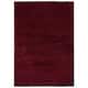 SAFAVIEH Laguna Shag Verdiana Solid Color 2-inch Thick Shag Rug - 4' x 6' - Maroon