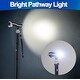 preview thumbnail 4 of 5, Folding Walking Cane with LED Light, Quad Pivoting Base and Ergonomic Handle - 5 Adjustable Heights, Collapsible, Portable