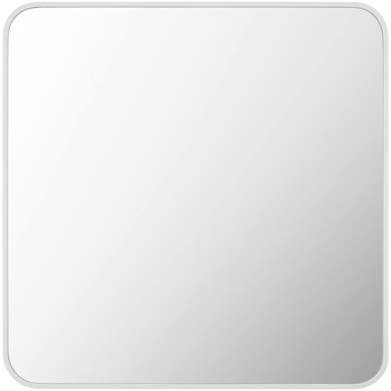 Livabliss Aranya Modern Aluminum Square Accent Mirror