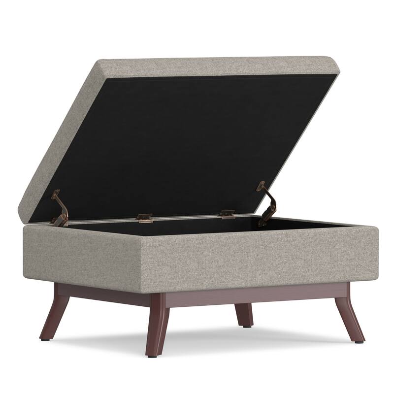 Wyndenhall Ethan Mid-century Modern Rectangular Table Ottoman