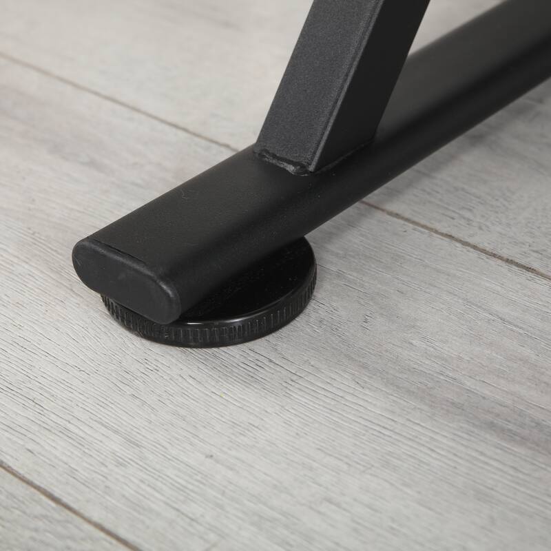 Anmytek Black Adjustable Drawing Drafting Table Desk with 2 Drawers and Stool for Home Office School