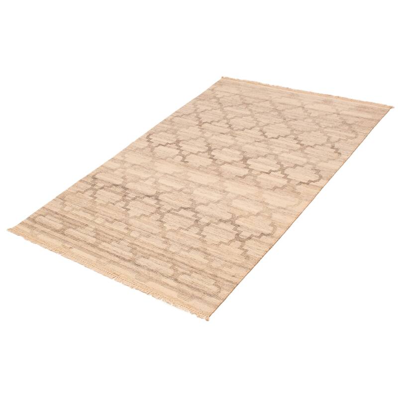 Ankara FW Ivory Kilim 4'10" x 7'10" - 4'10 x 7'10