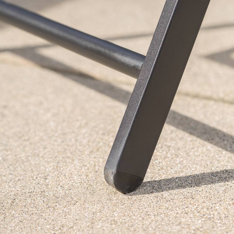 Outdoor Wicker Barstools Set of 2 Patio Bar Stool Foldable Chair