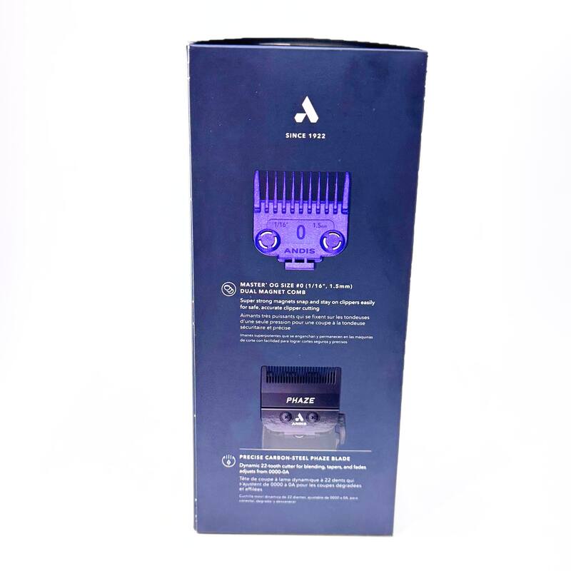 Andis Master Cordless Black Label Special Edition with Phaze Blade