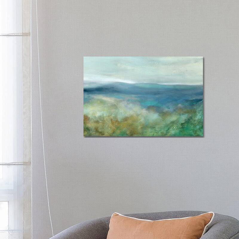 iCanvas "Blue Mountain Overlook" by Carol Robinson Canvas Print - 18x26x1.5