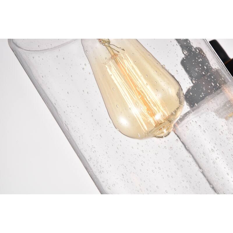 Harun Oil Rubbed Bronze 3-Light Semi-Flush Mount