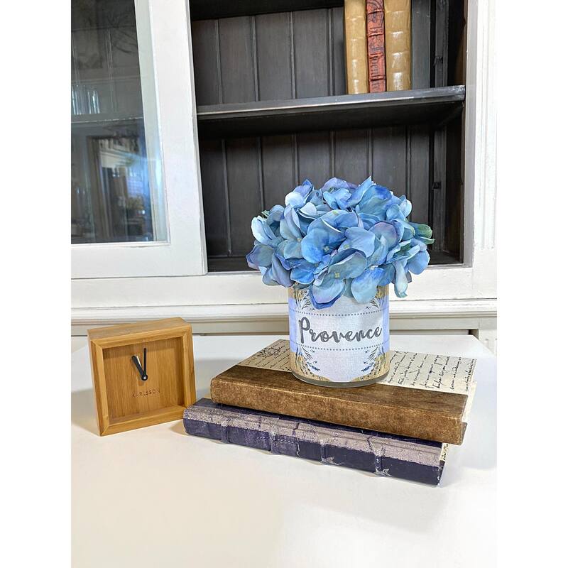 Hydrangea Arrangement in a Glass Vase