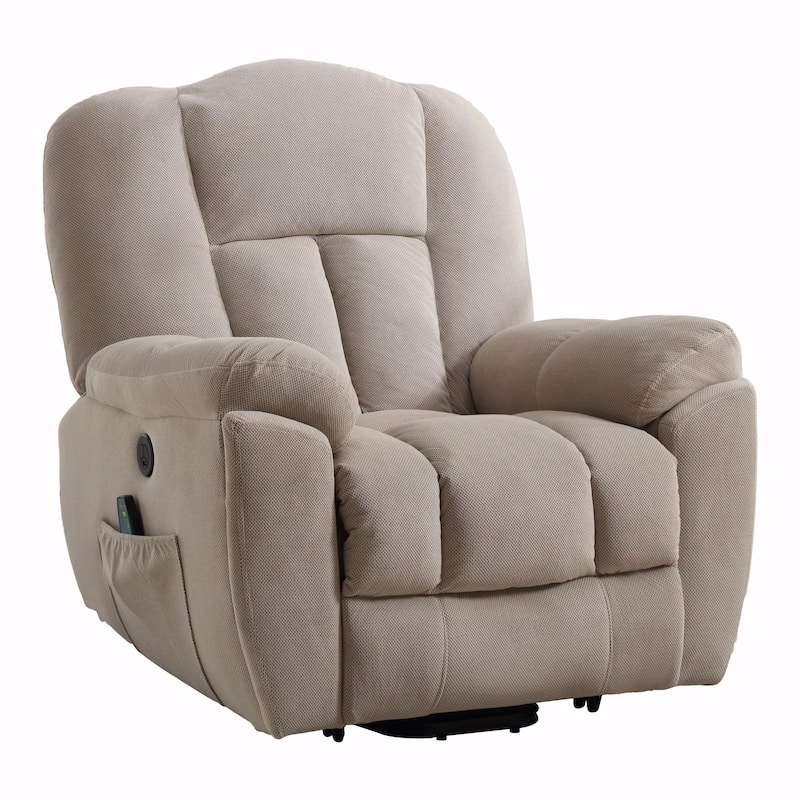 Power Lift Recliner Chair with Heat, Massage, USB Port