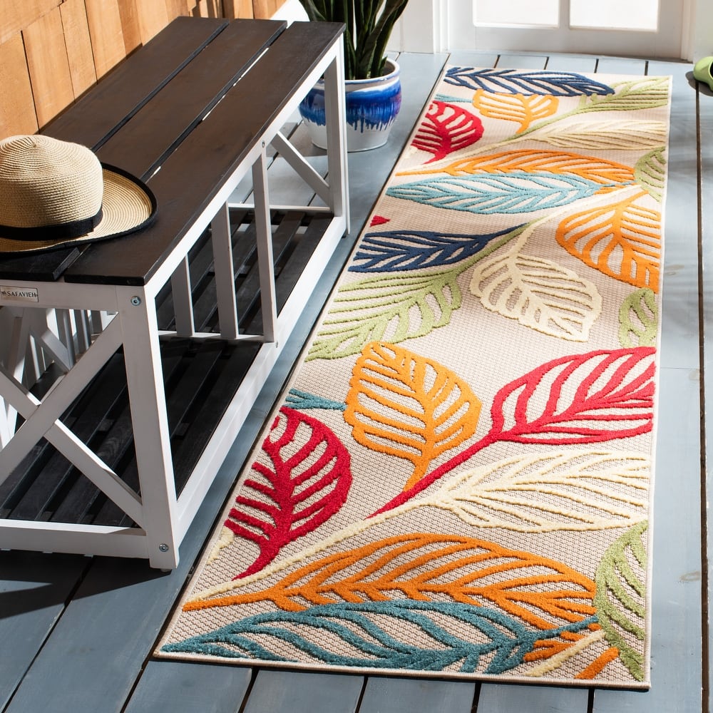 SAFAVIEH Cabana Harmina Indoor/ Outdoor Waterproof Patio Rug
