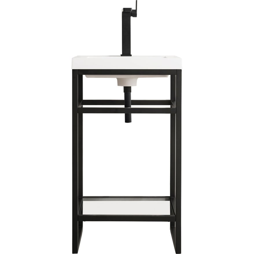 James Martin Vanities C105V20WG Boston 19-5/8" Rectangular Stainless