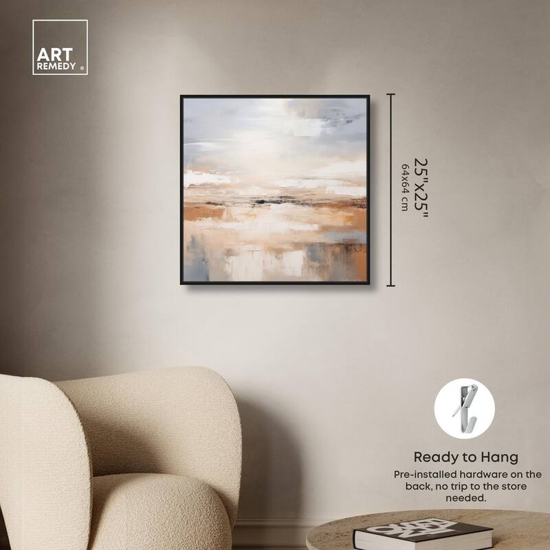 Coastal Calm Canvas by Art Remedy