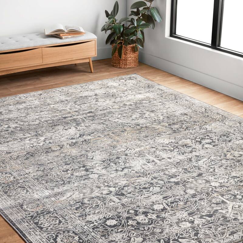 Alexander Home Heather Traditional Dimensional Area Rug