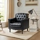 preview thumbnail 8 of 72, Tufted Accent Chair Vegan Leather Armchair for Living Room